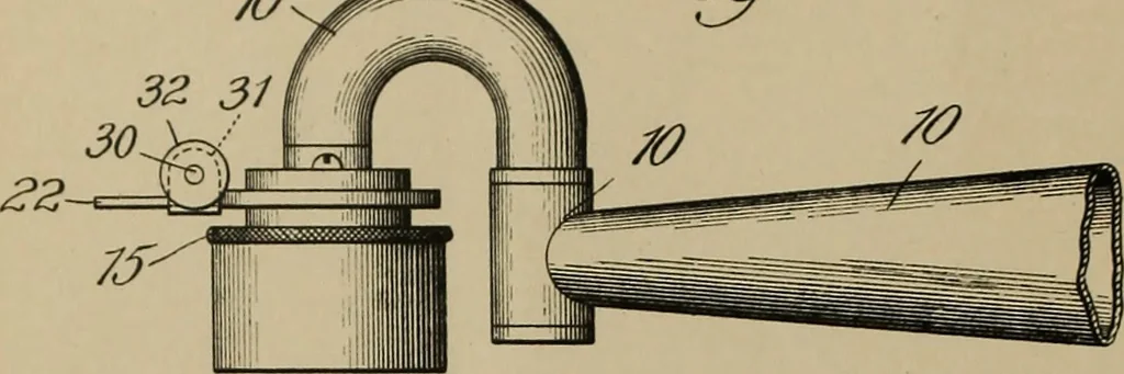 An illustration from [Graphophone patents], 1878, leaf 441