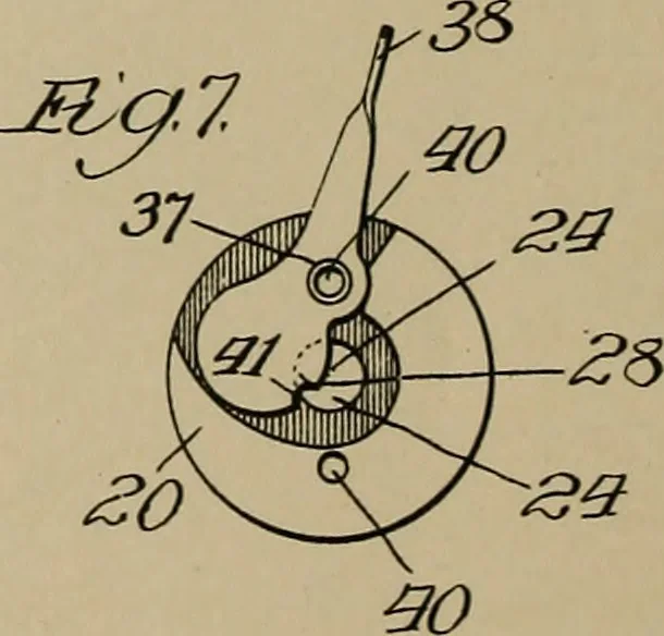 An illustration from [Graphophone patents], 1878, leaf 441