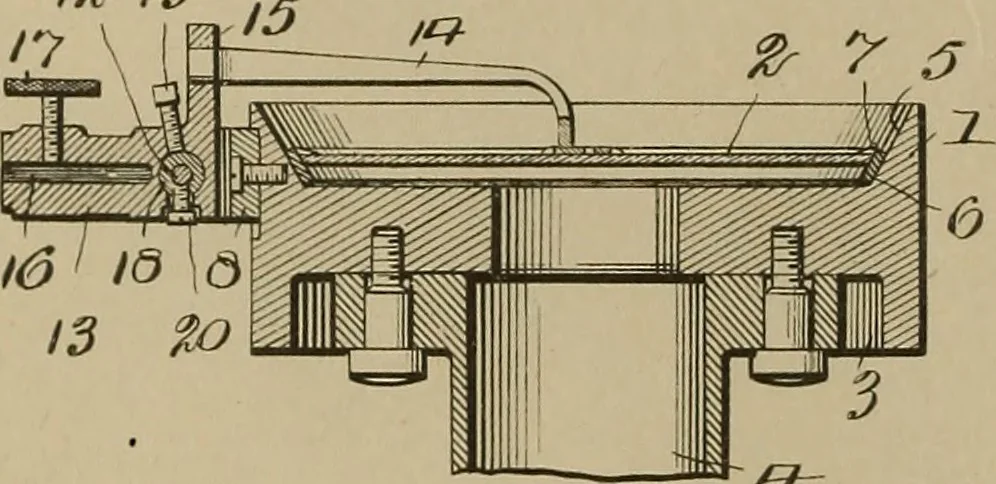 An illustration from [Graphophone patents], 1878, leaf 463