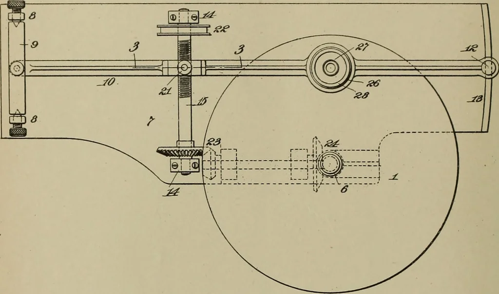 An illustration from [Graphophone patents], 1878, leaf 469
