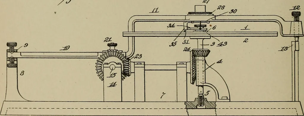 An illustration from [Graphophone patents], 1878, leaf 469