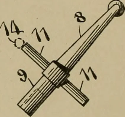 An illustration from [Graphophone patents], 1878, leaf 47