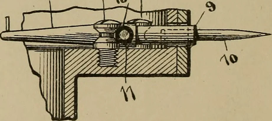 An illustration from [Graphophone patents], 1878, leaf 47