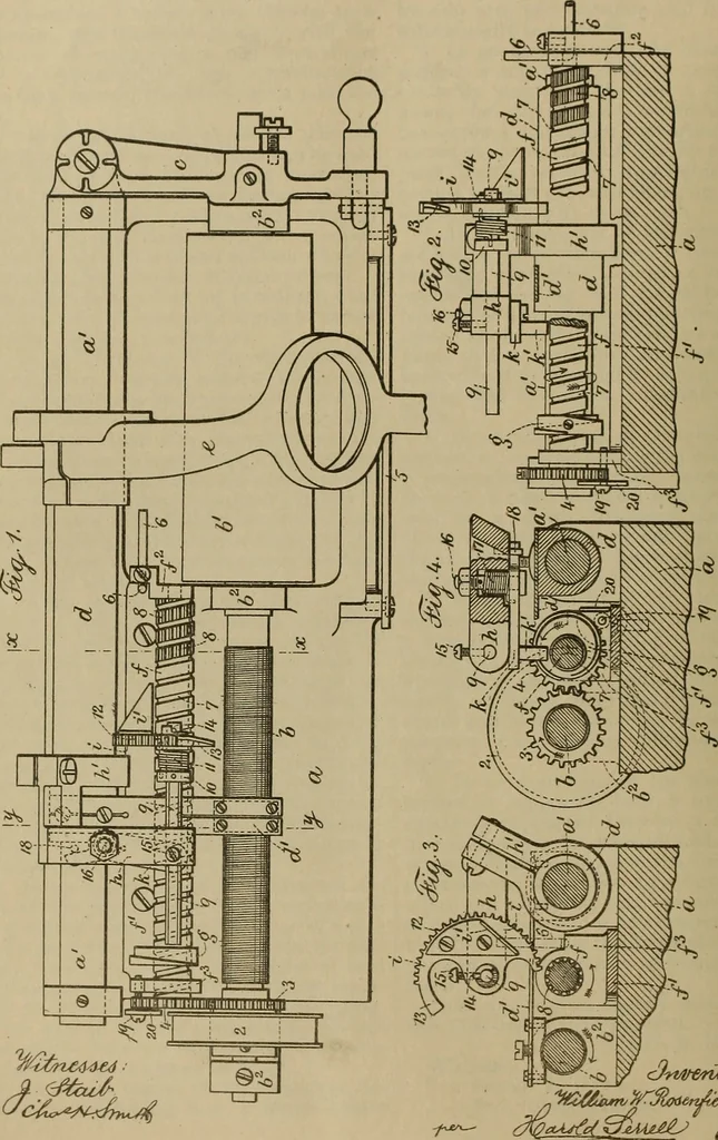 An illustration from [Graphophone patents], 1878, leaf 481