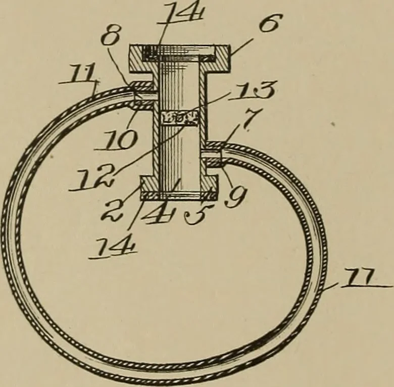 An illustration from [Graphophone patents], 1878, leaf 505