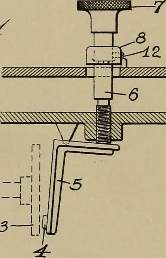 An illustration from [Graphophone patents], 1878, leaf 51
