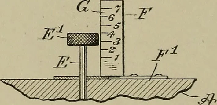 An illustration from [Graphophone patents], 1878, leaf 549