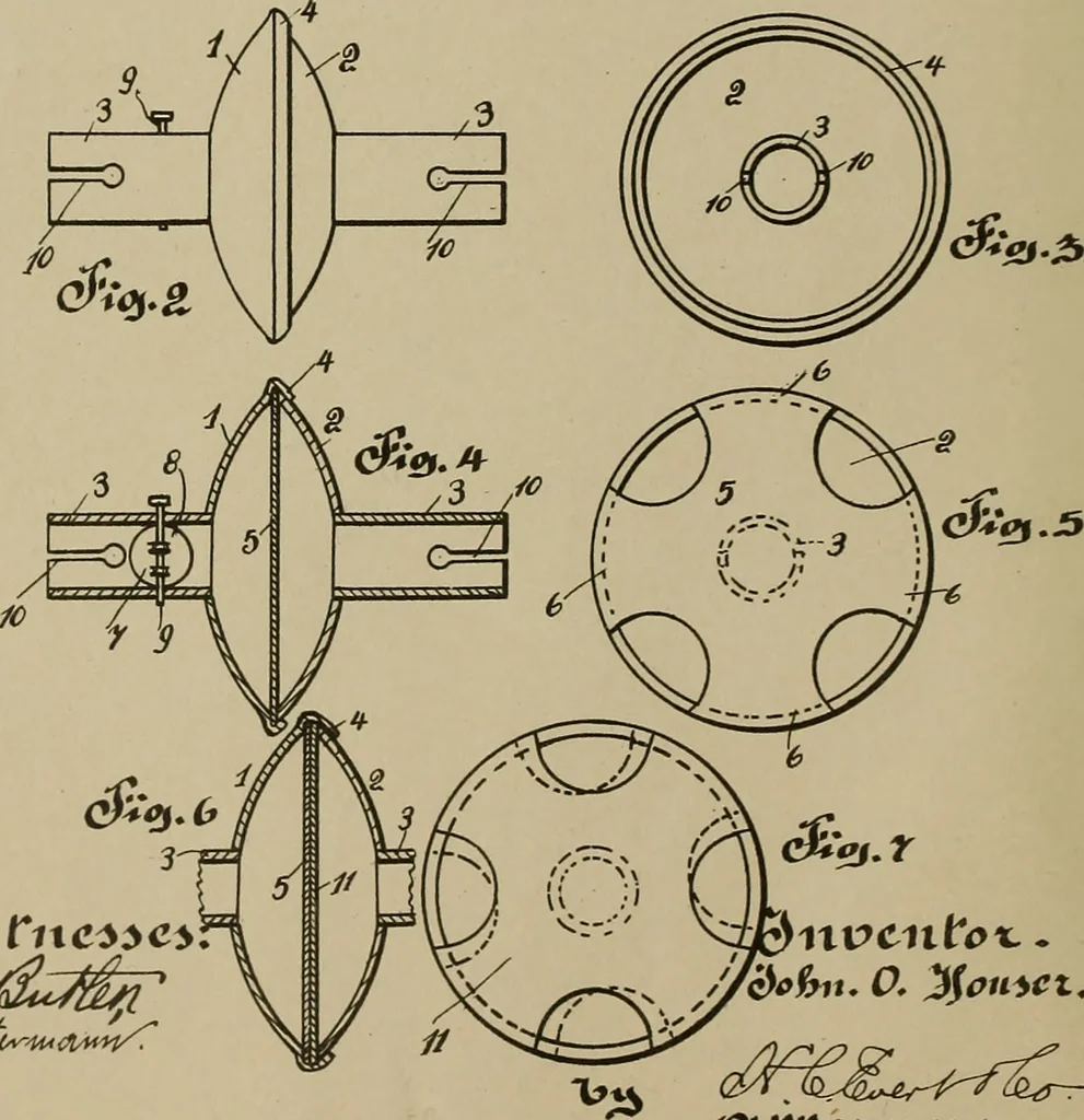 An illustration from [Graphophone patents], 1878, leaf 55