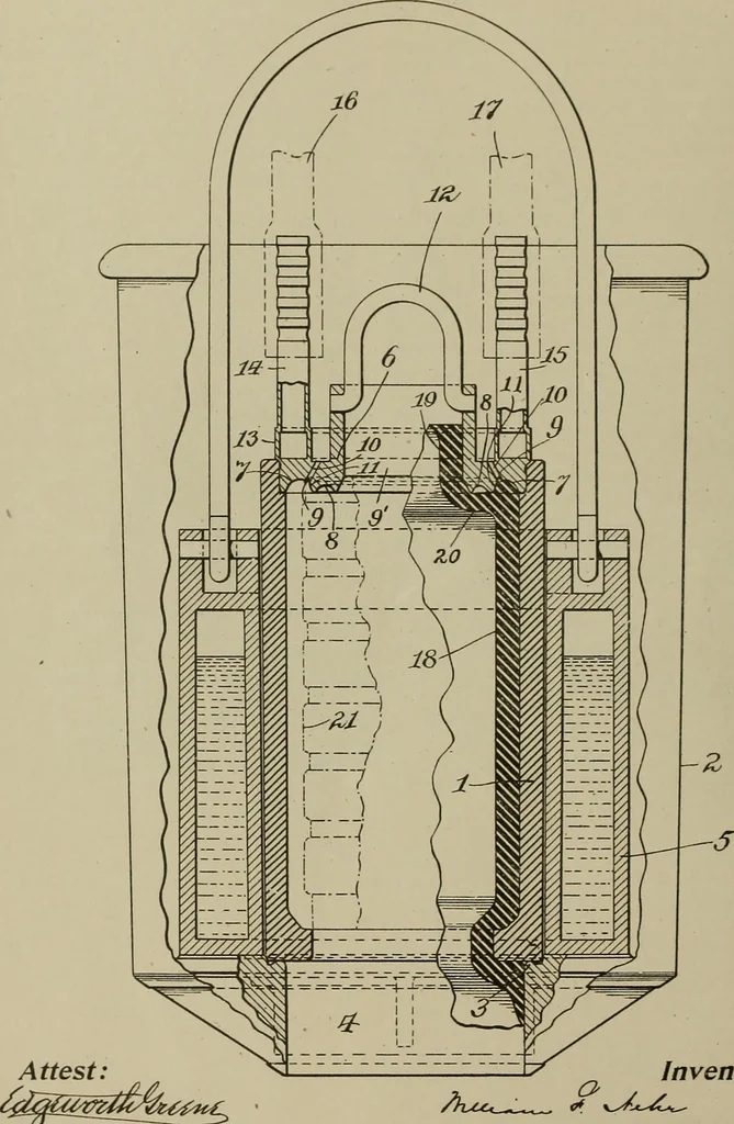 An illustration from [Graphophone patents], 1878, leaf 557