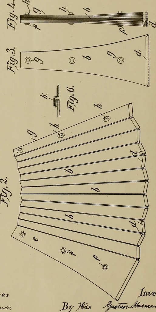 An illustration from [Graphophone patents], 1878, leaf 61