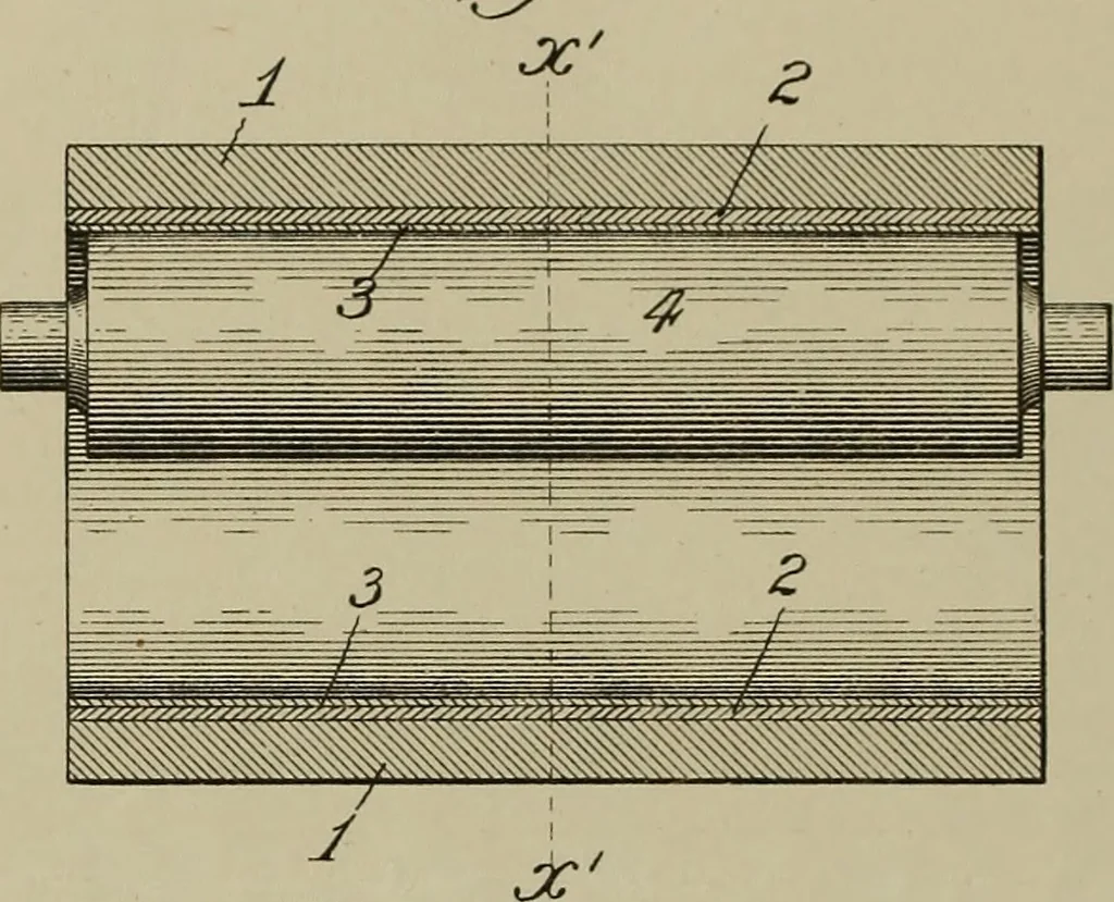 An illustration from [Graphophone patents], 1878, leaf 637