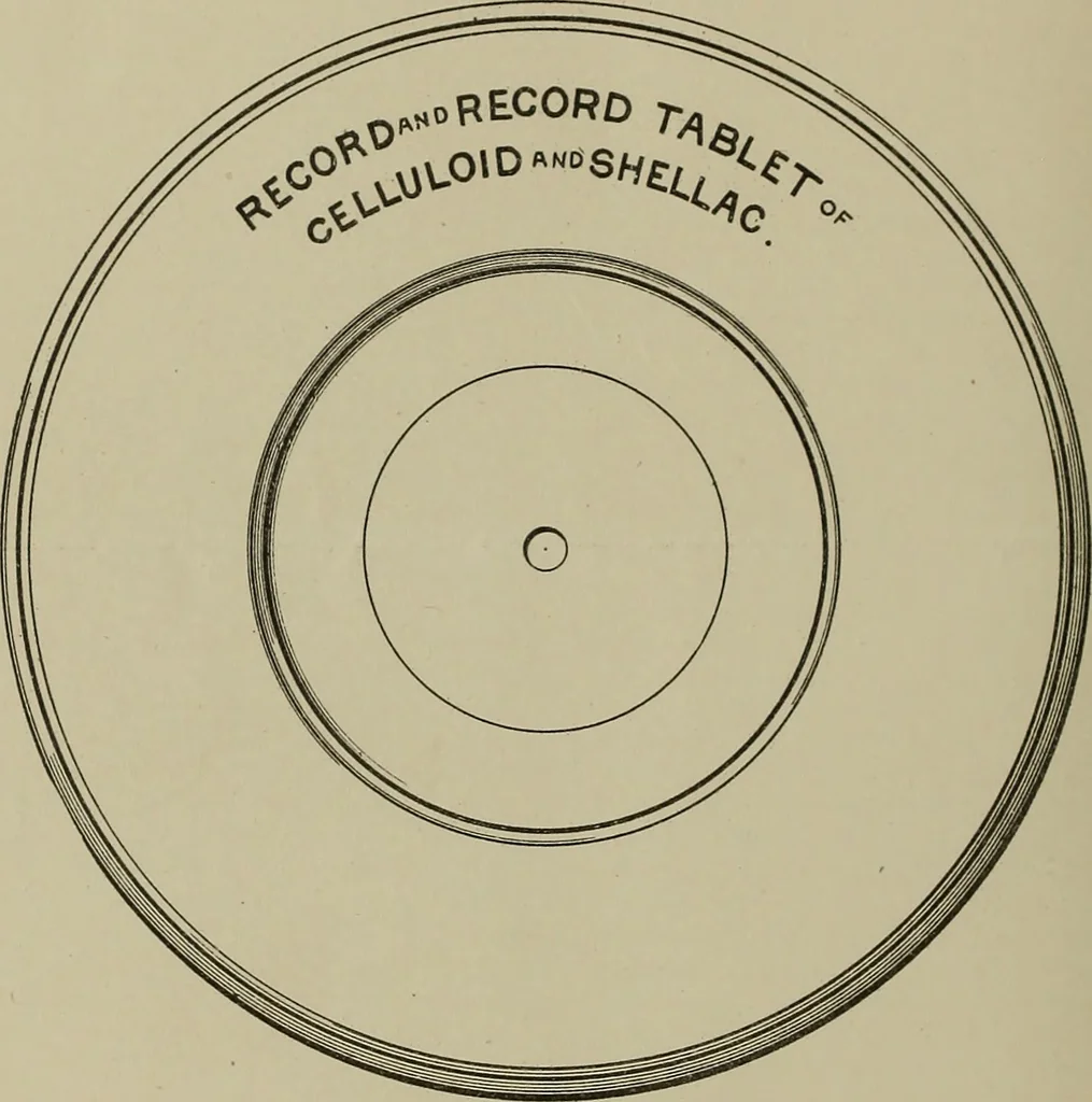 An illustration from [Graphophone patents], 1878, leaf 675