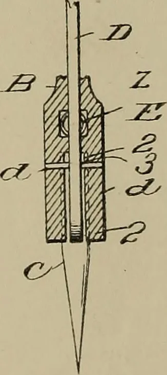 An illustration from [Graphophone patents], 1878, leaf 69
