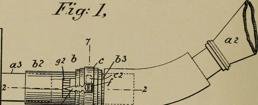 An illustration from [Graphophone patents], 1878, leaf 695