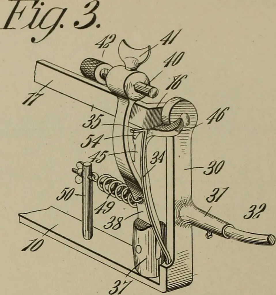 An illustration from [Graphophone patents], 1878, leaf 775