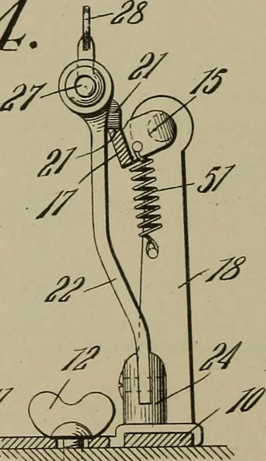 An illustration from [Graphophone patents], 1878, leaf 775