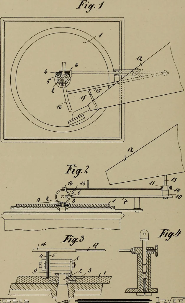An illustration from [Graphophone patents], 1878, leaf 789