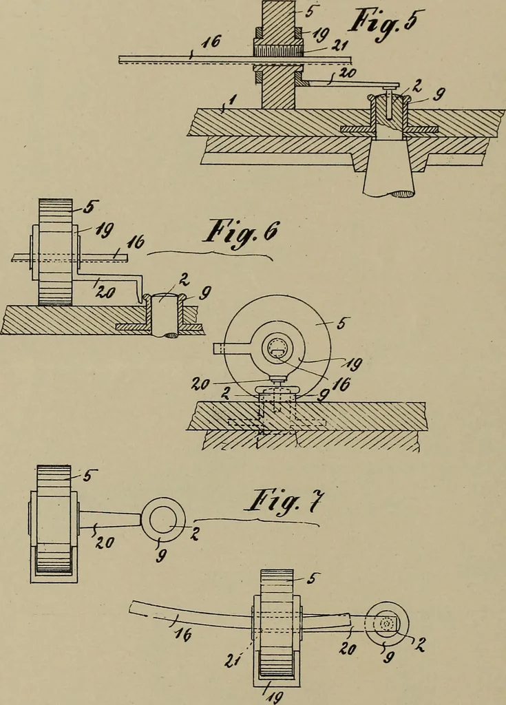 An illustration from [Graphophone patents], 1878, leaf 791