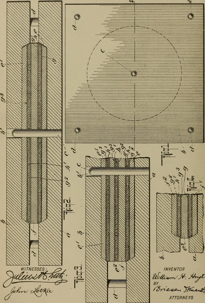 An illustration from [Graphophone patents], 1878, leaf 797
