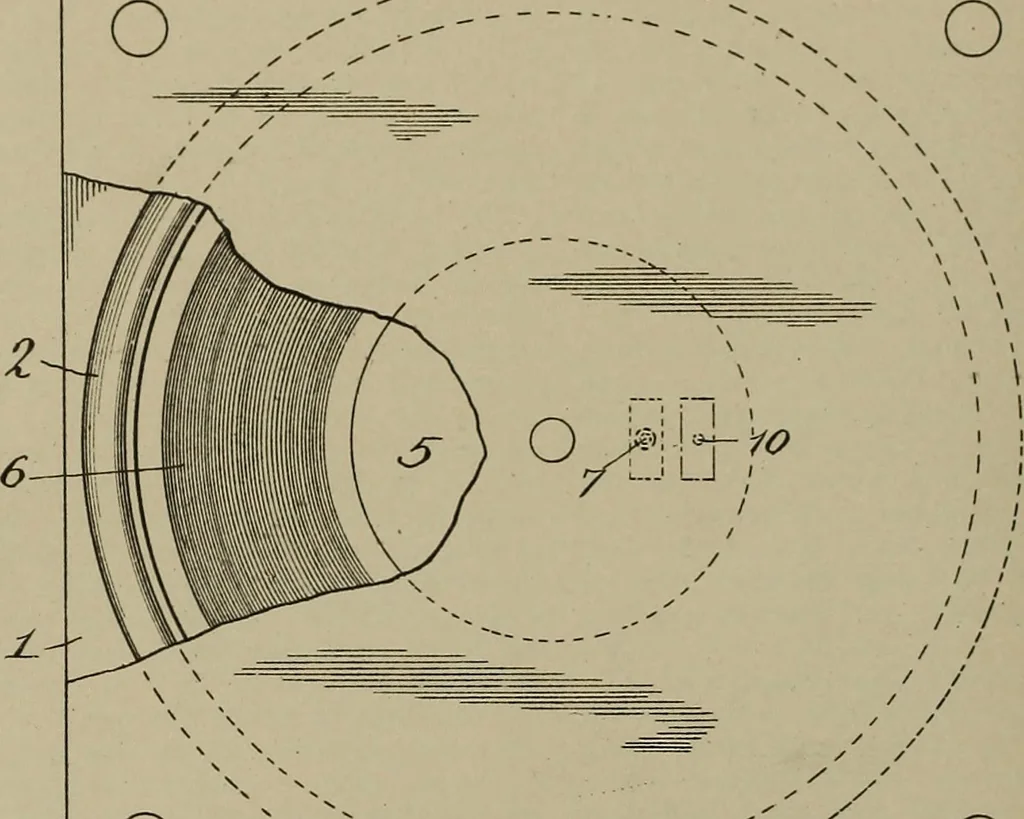 An illustration from [Graphophone patents], 1878, leaf 817