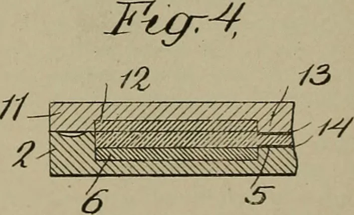 An illustration from [Graphophone patents], 1878, leaf 817