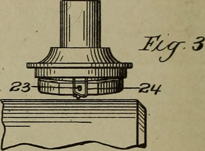 An illustration from [Graphophone patents], 1878, leaf 841