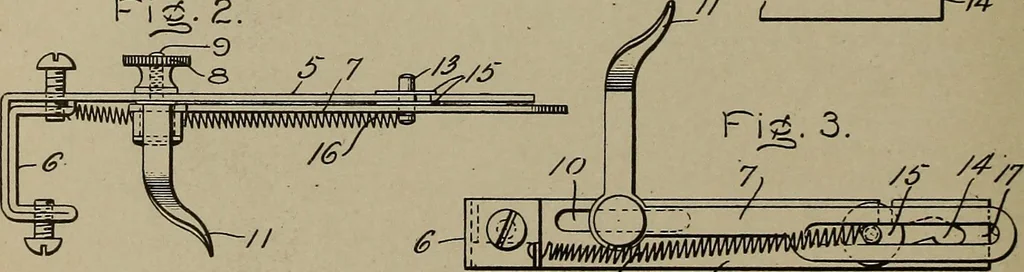 An illustration from [Graphophone patents], 1878, leaf 855