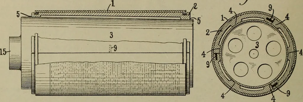 An illustration from [Graphophone patents], 1878, leaf 859