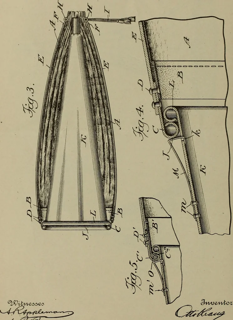 An illustration from [Graphophone patents], 1878, leaf 865