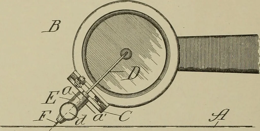 An illustration from [Graphophone patents], 1878, leaf 89
