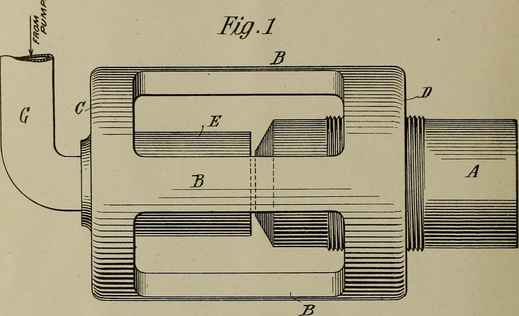An illustration from [Graphophone patents], 1878, leaf 909