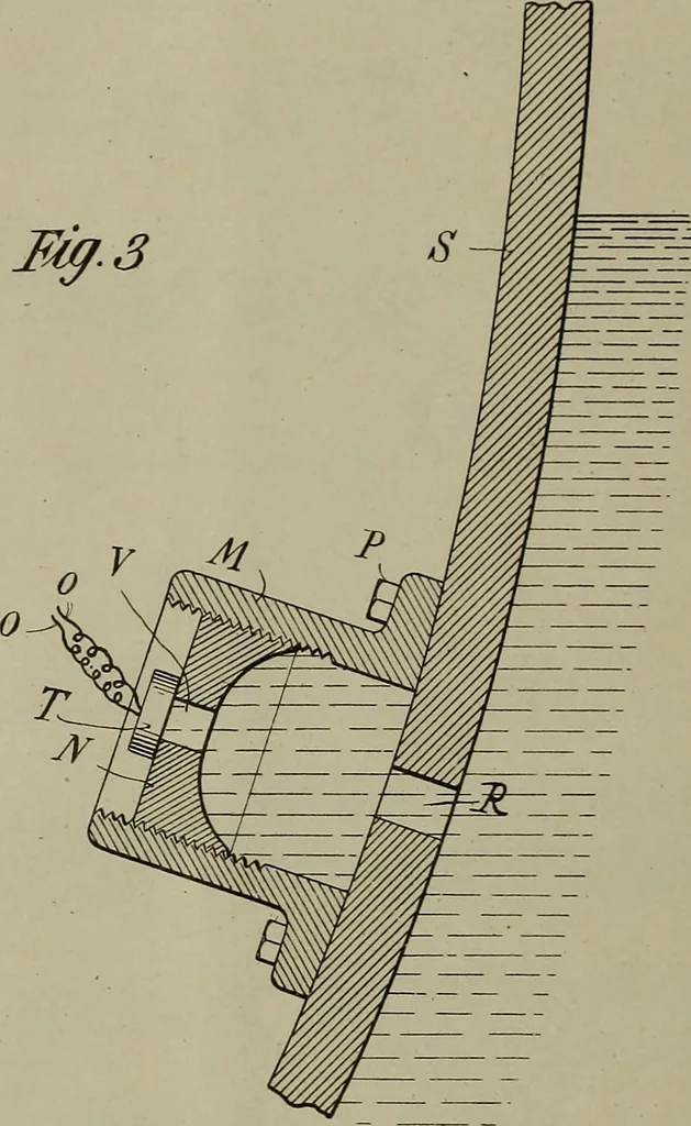 An illustration from [Graphophone patents], 1878, leaf 911