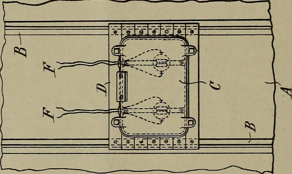An illustration from [Graphophone patents], 1878, leaf 917