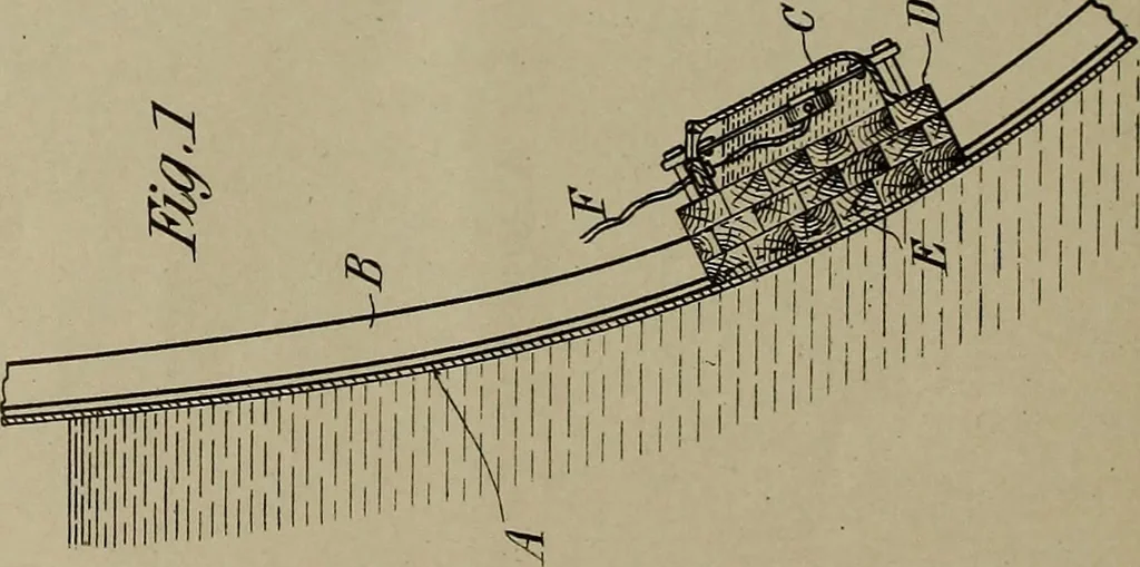 An illustration from [Graphophone patents], 1878, leaf 917
