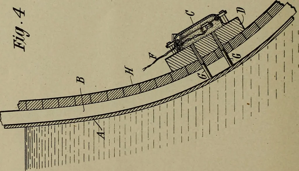 An illustration from [Graphophone patents], 1878, leaf 919