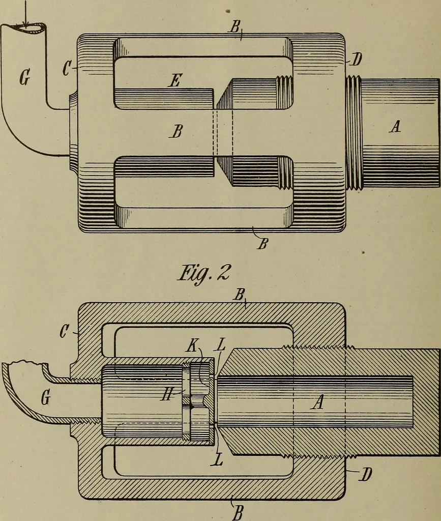 An illustration from [Graphophone patents], 1878, leaf 935
