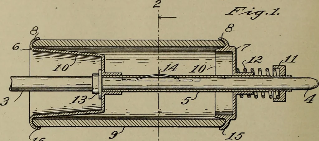 An illustration from [Graphophone patents], 1878, leaf 943