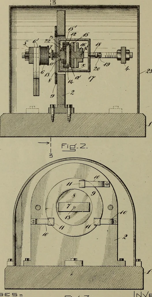 An illustration from [Graphophone patents], 1878, leaf 951
