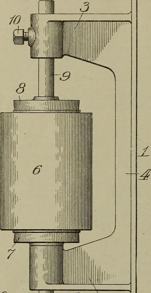An illustration from [Graphophone patents], 1878, leaf 965