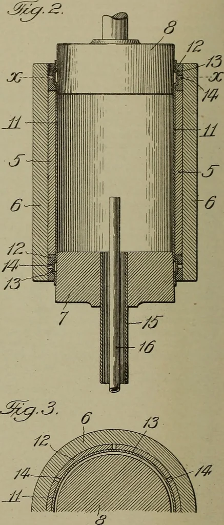 An illustration from [Graphophone patents], 1878, leaf 965