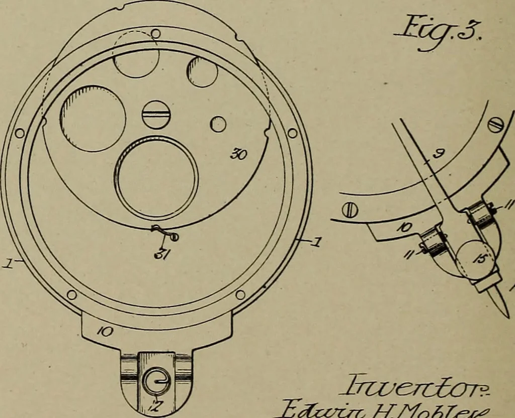 An illustration from [Graphophone patents], 1878, leaf 973