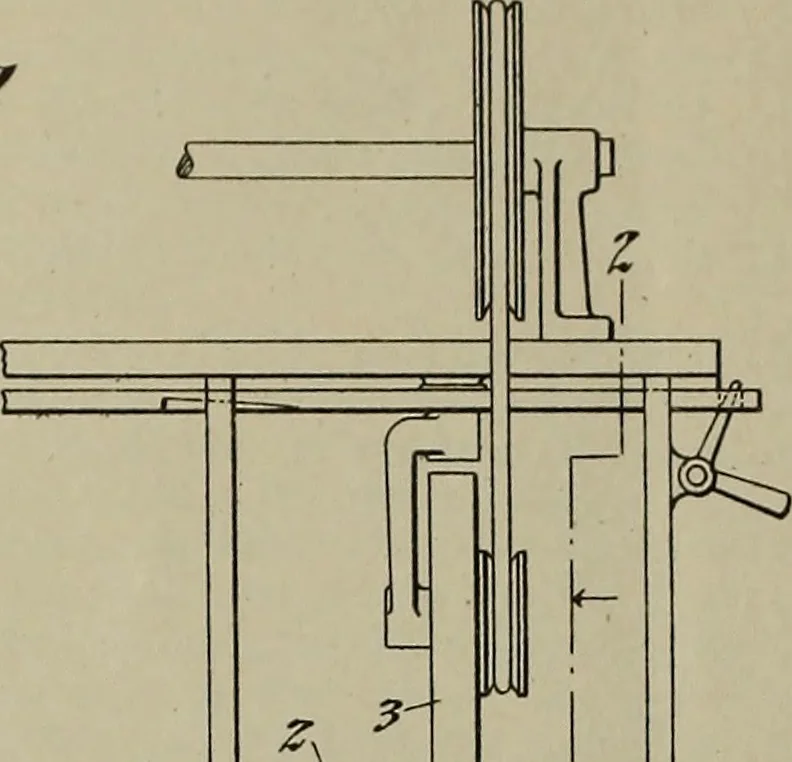 An illustration from [Graphophone patents], 1878, leaf 987
