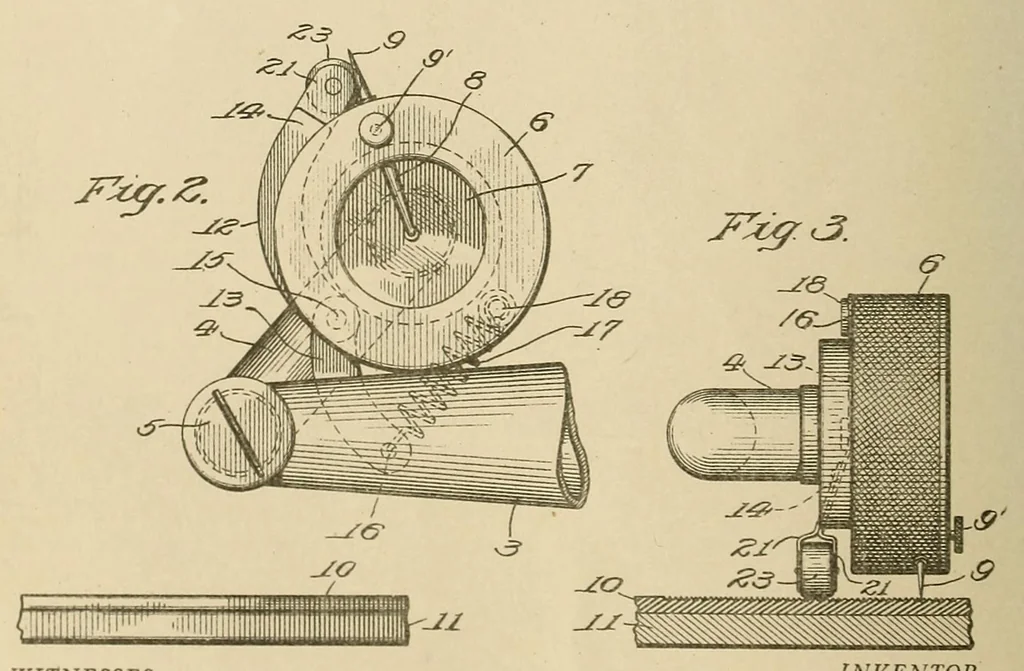 An illustration from [Graphophone patents], 1878, leaf 466