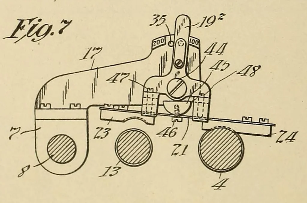 An illustration from [Graphophone patents], 1878, leaf 652