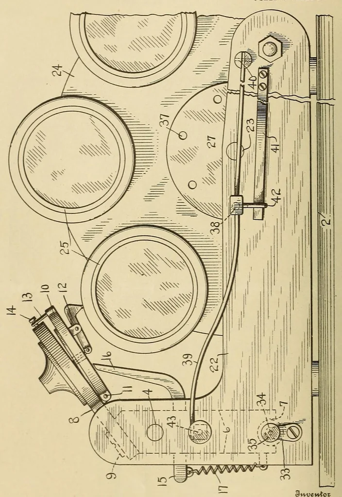 An illustration from [Graphophone patents], 1878, leaf 70
