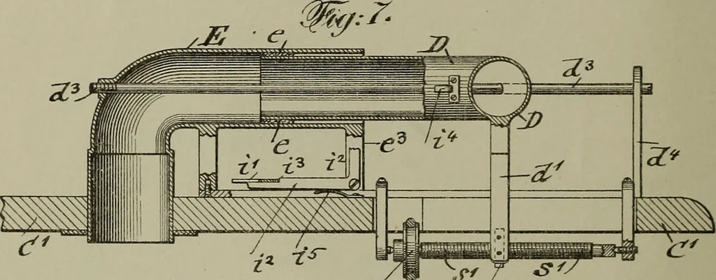 An illustration from [Graphophone patents], 1878, leaf 125