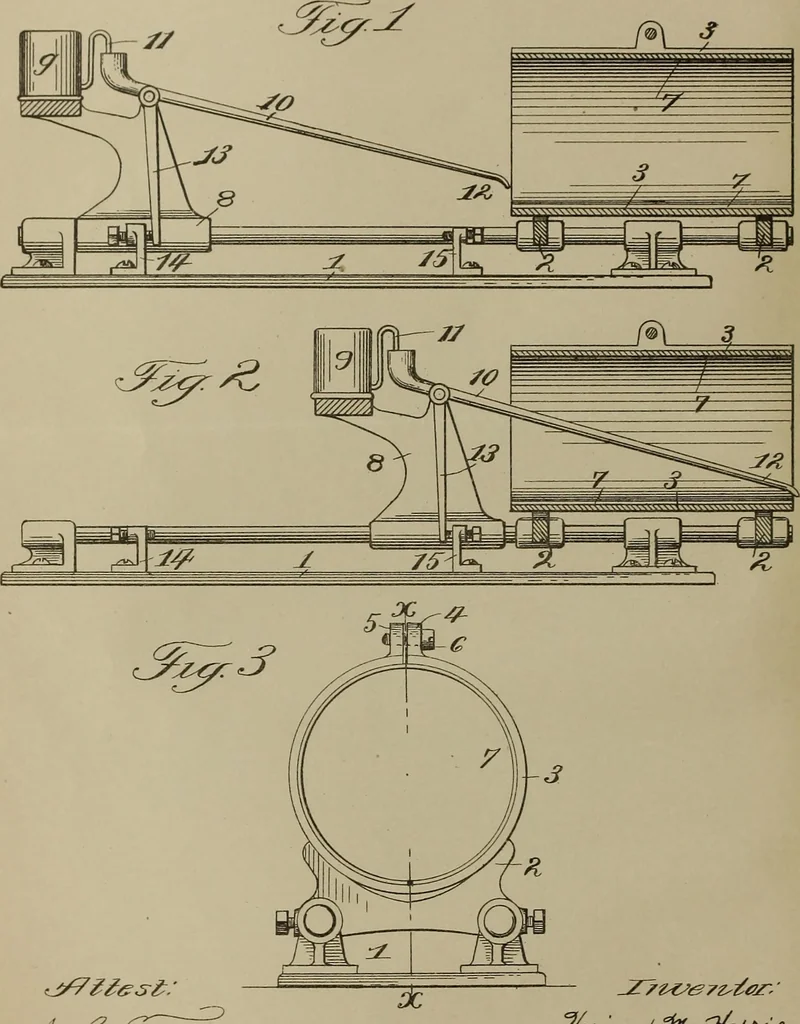 An illustration from [Graphophone patents], 1878, leaf 15