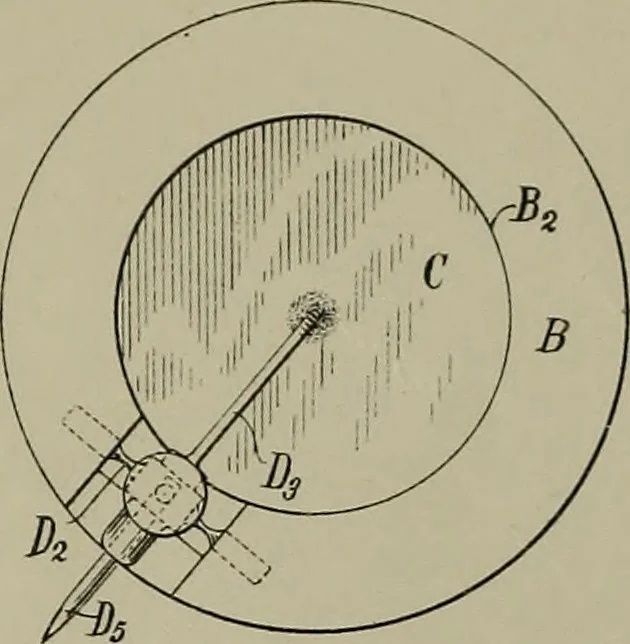 An illustration from [Graphophone patents], 1878, leaf 223