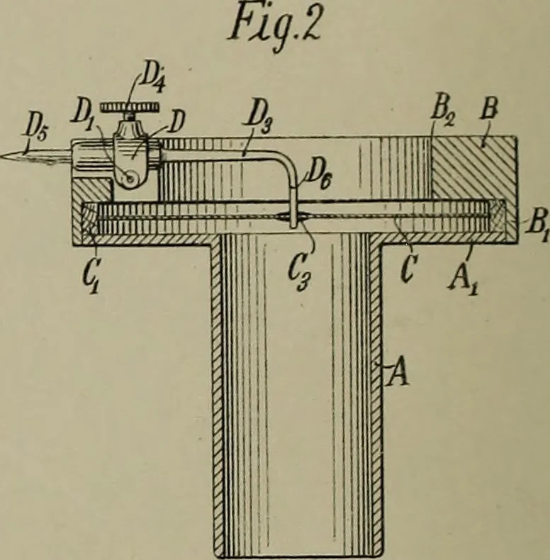 An illustration from [Graphophone patents], 1878, leaf 223