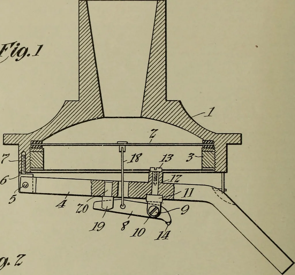 An illustration from [Graphophone patents], 1878, leaf 235